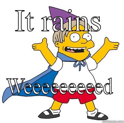 IT RAINS WEEEEEEEEED Misc