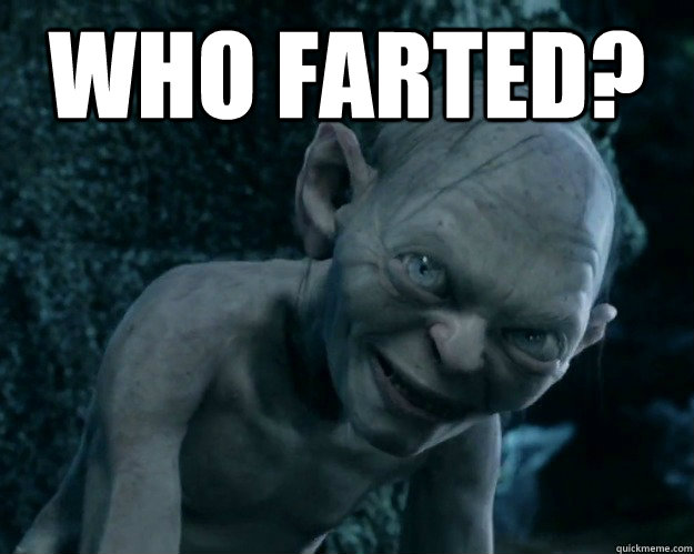 who farted?    