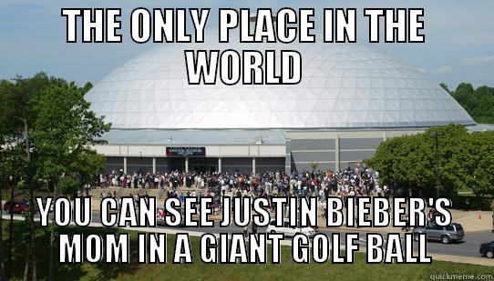 Vines Center - THE ONLY PLACE IN THE WORLD YOU CAN SEE JUSTIN BIEBER'S MOM IN A GIANT GOLF BALL Misc