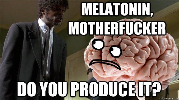 Melatonin, motherfucker do you produce it? - Melatonin, motherfucker do you produce it?  Misc