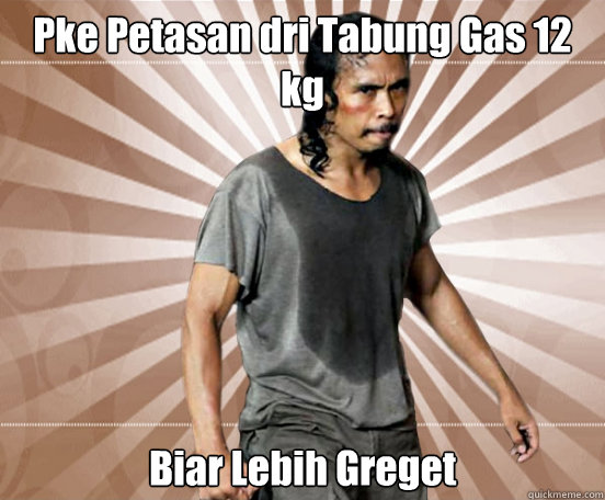 Pke Petasan dri Tabung Gas 12 kg Biar Lebih Greget  