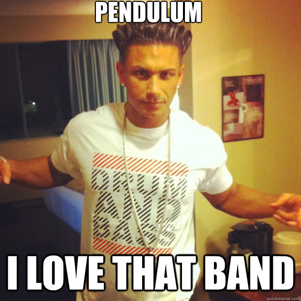 PENDULUM I LOVE THAT BAND   Drum and Bass DJ Pauly D