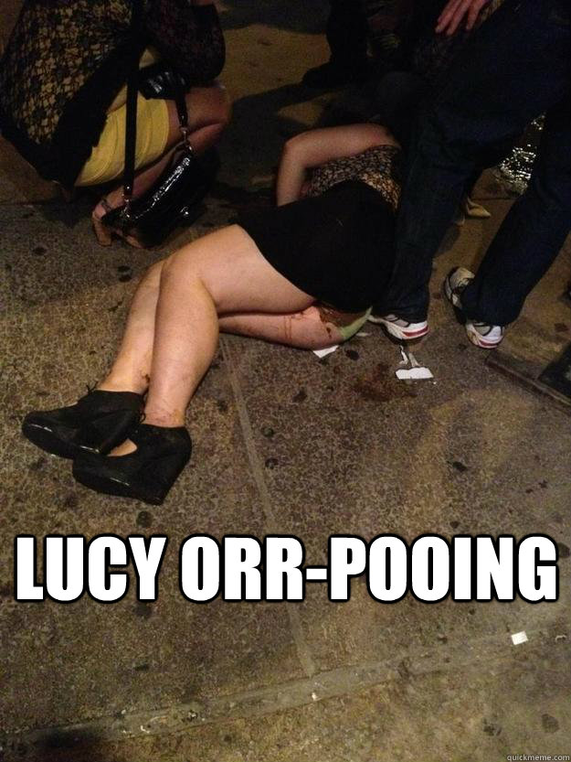  lucy orr-pooing  Poop Girl