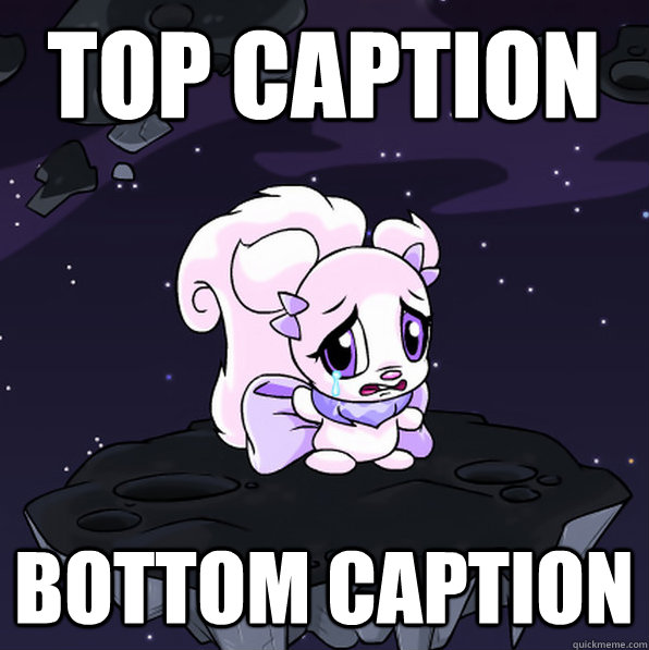 Top caption Bottom caption - Top caption Bottom caption  Crying Baby Usul, Neopets Meme