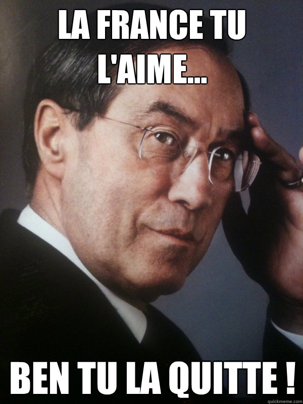 La FRANCE tu l'aime...  Ben tu la quitte !  FNUMP