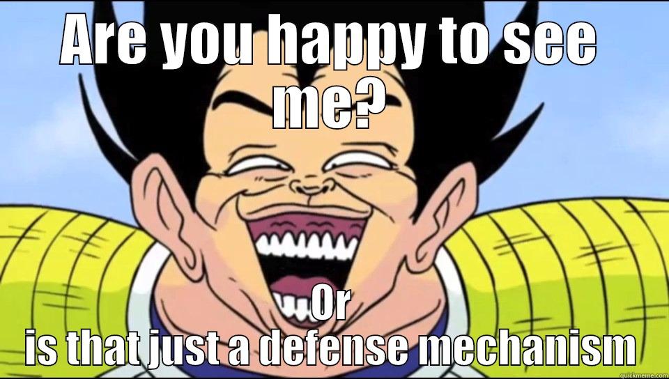 Psychology pickup line - ARE YOU HAPPY TO SEE ME? OR IS THAT JUST A DEFENSE MECHANISM Misc
