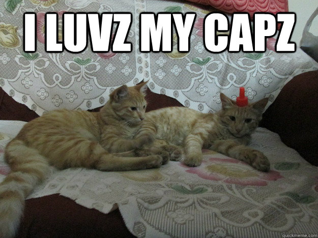 I LUVZ MY CAPZ  - I LUVZ MY CAPZ   Cap Cat