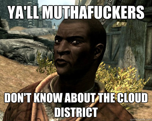 YA'LL MUTHAFUCKERS  DON'T KNOW ABOUT THE CLOUD DISTRICT - YA'LL MUTHAFUCKERS  DON'T KNOW ABOUT THE CLOUD DISTRICT  Narcissistic Nazeem