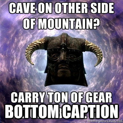 Top caption Bottom caption  skyrim