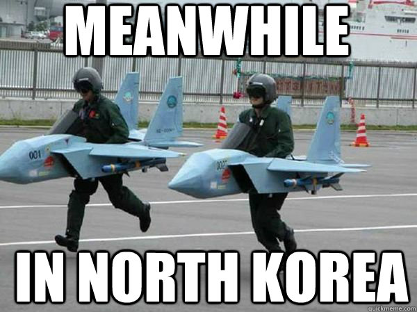 meanwhile  in north Korea - meanwhile  in north Korea  north korea air