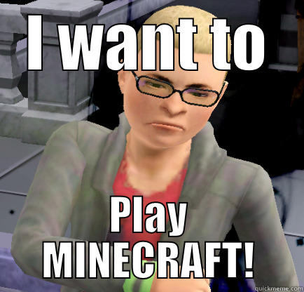 I WANT TO PLAY MINECRAFT! Misc