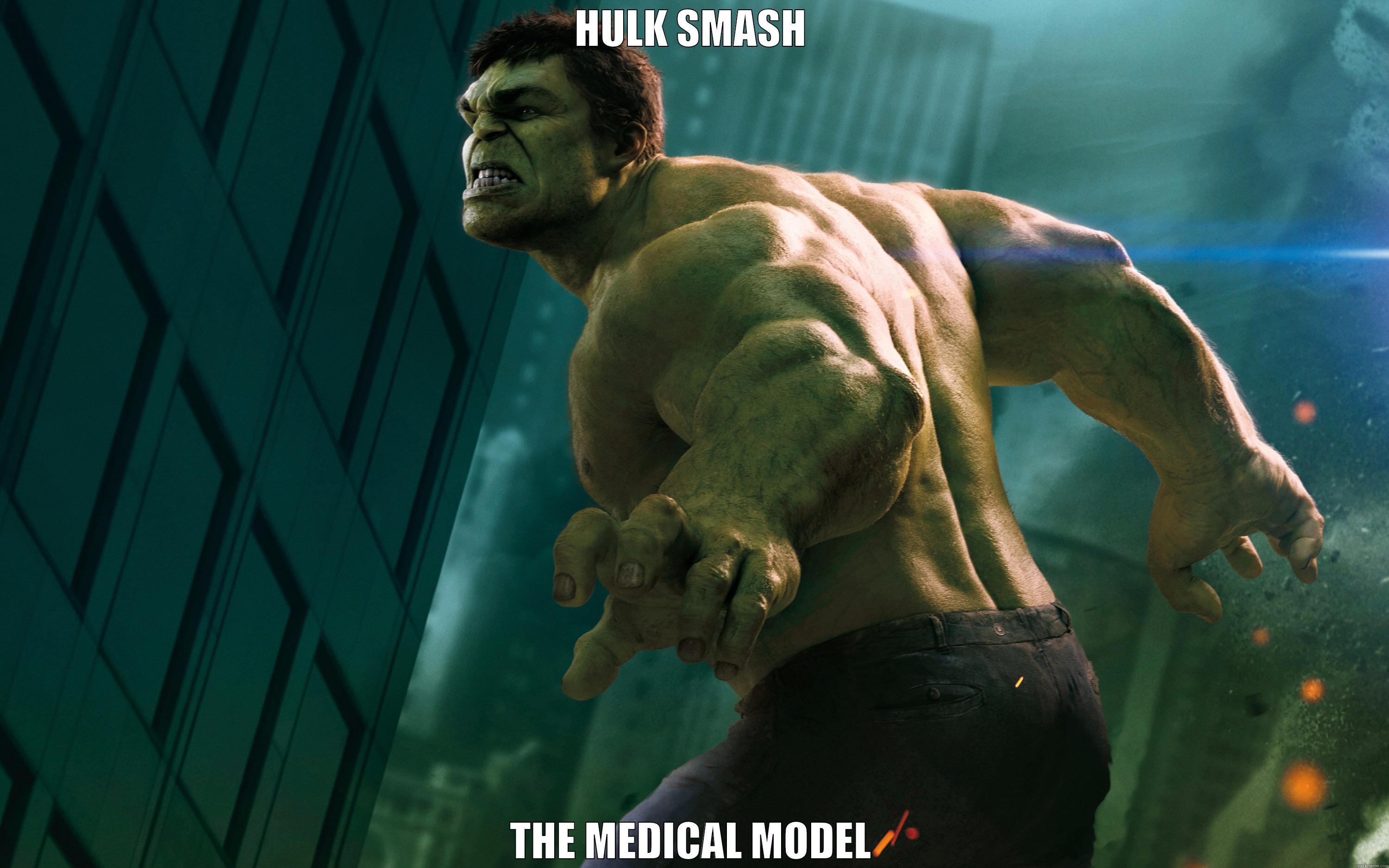 HULK SMASH THE MEDICAL MODEL Misc