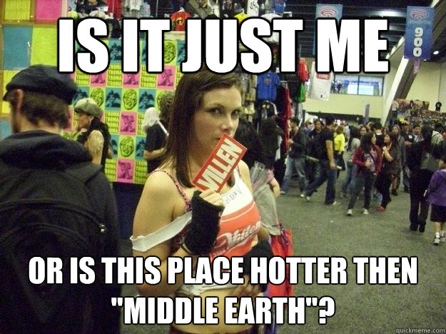 Is it just me Or is this place hotter then 