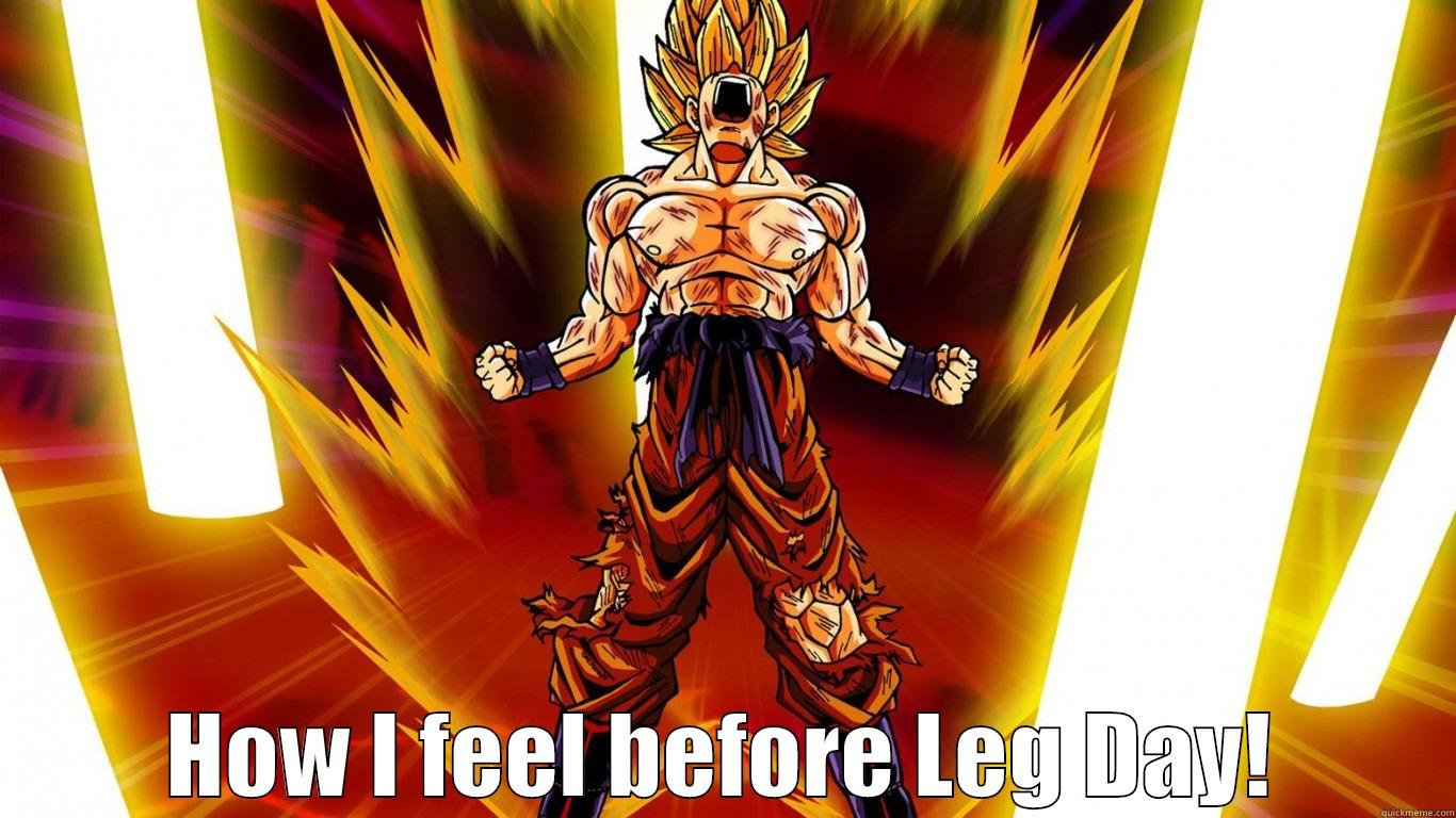  HOW I FEEL BEFORE LEG DAY! Misc