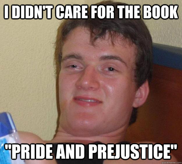 I didn't care for the book 