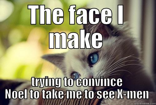 Beggers face - THE FACE I MAKE TRYING TO CONVINCE NOEL TO TAKE ME TO SEE X-MEN First World Problems Cat