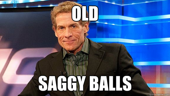 Old Saggy Balls Scumbag Skip Bayless Quickmeme