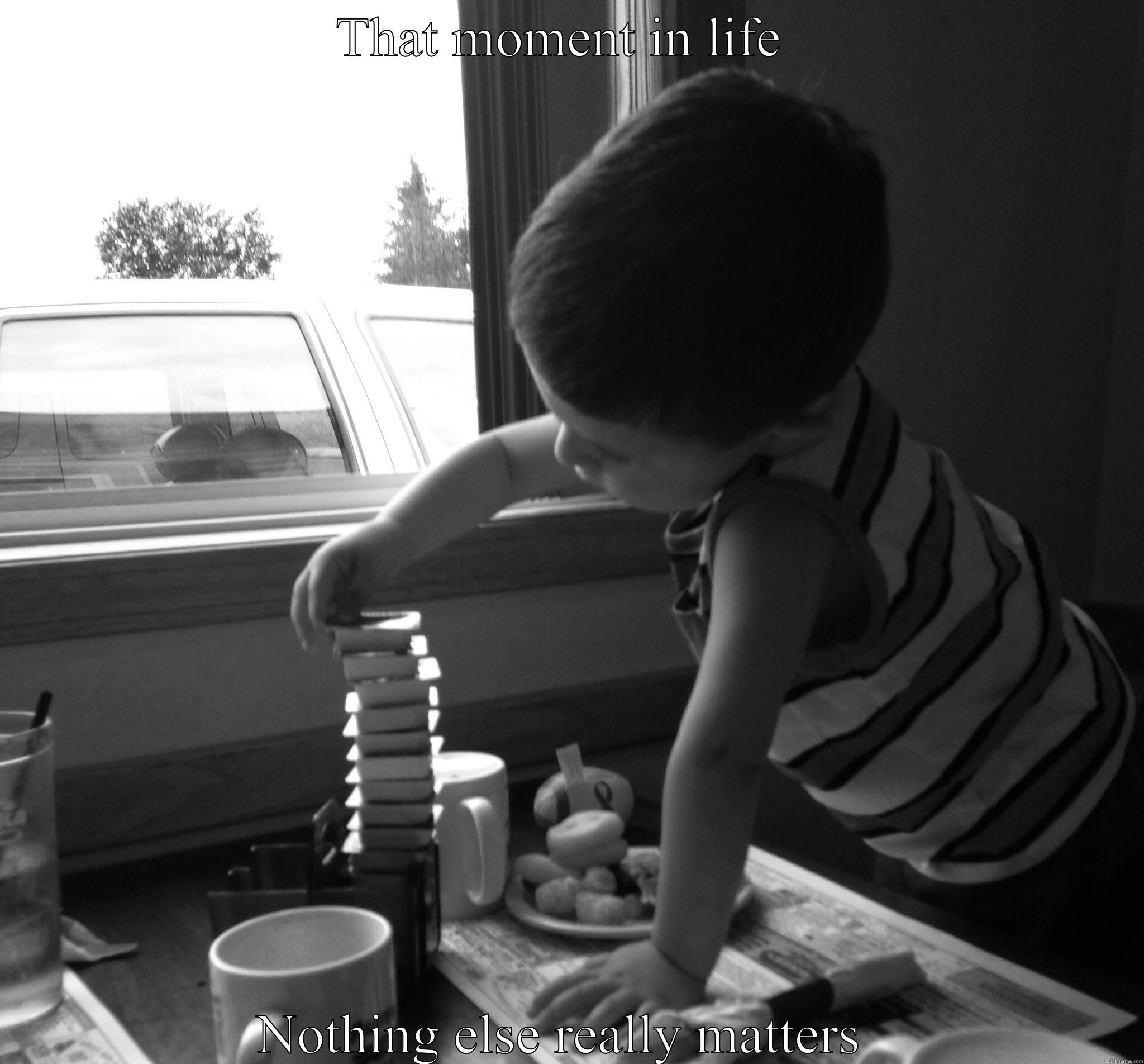 THAT MOMENT IN LIFE  NOTHING ELSE REALLY MATTERS  Misc