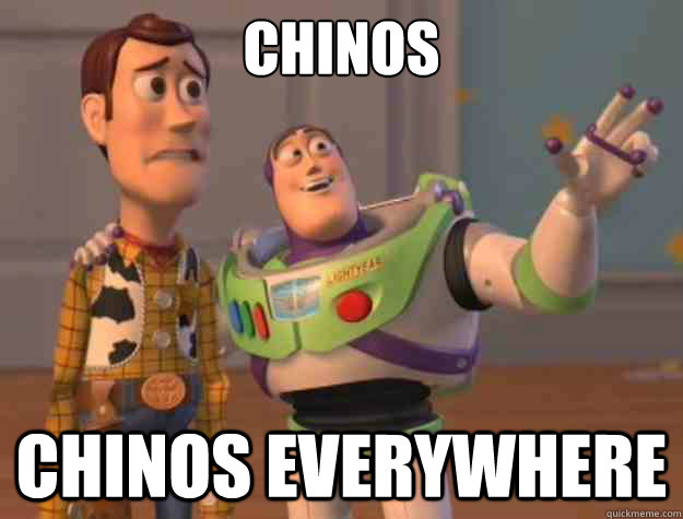Chinos chinos everywhere  Toy Story