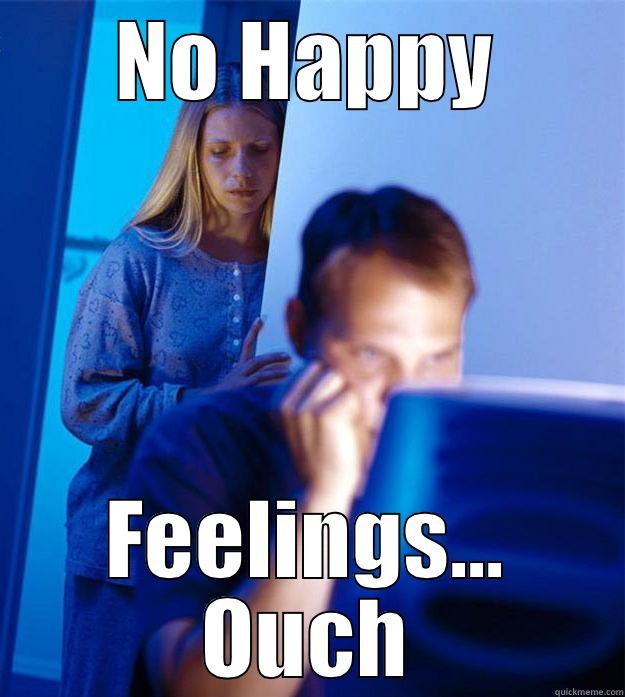 NO HAPPY FEELINGS... OUCH Redditors Wife