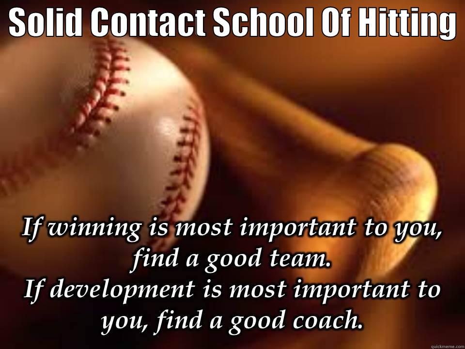  SOLID CONTACT SCHOOL OF HITTING   Misc
