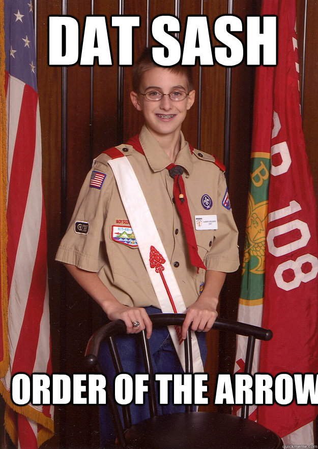 Order of the Arrow DAT SASH  Boy Scout Billy