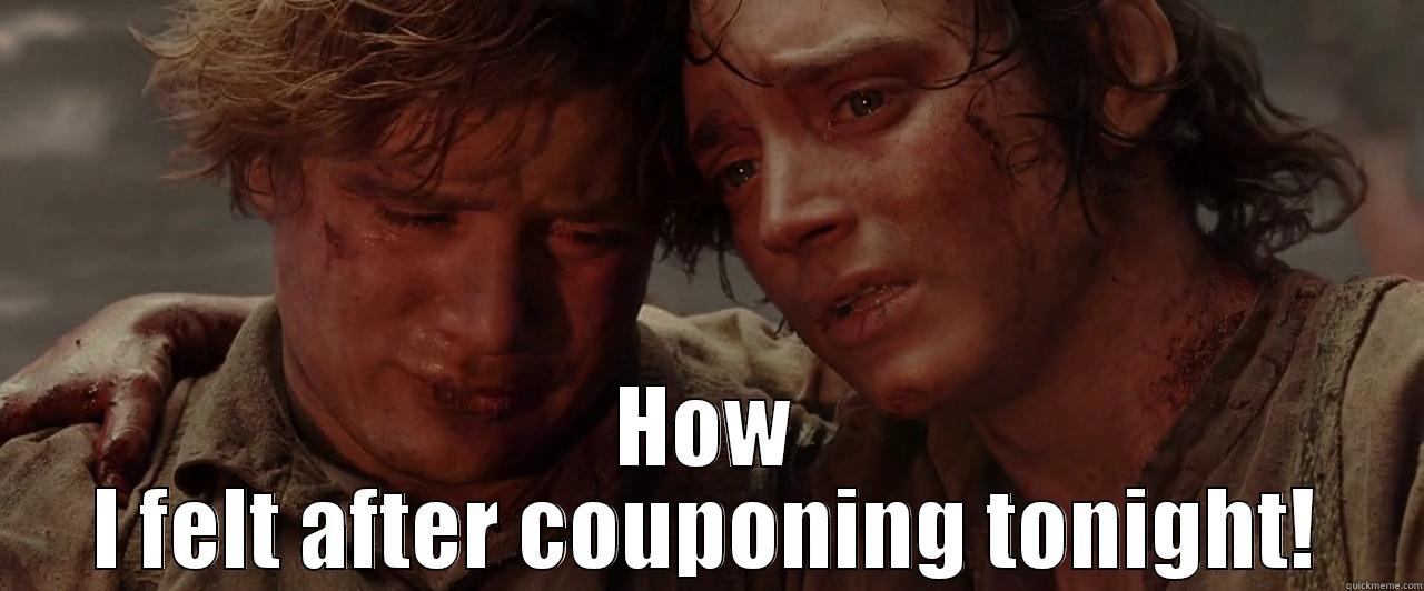  HOW I FELT AFTER COUPONING TONIGHT! Misc