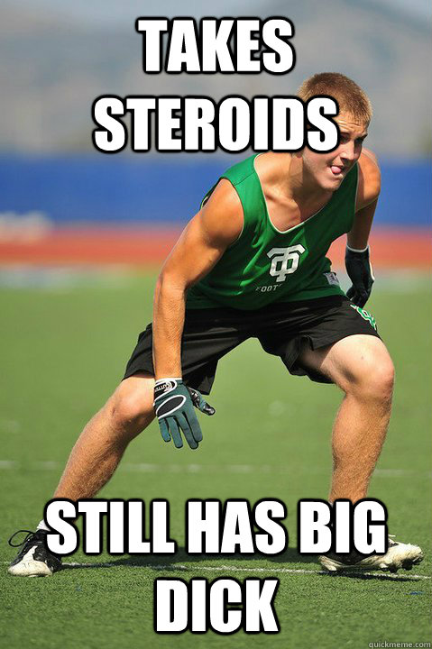 Takes steroids still has big dick  Roid-Rage-Matt