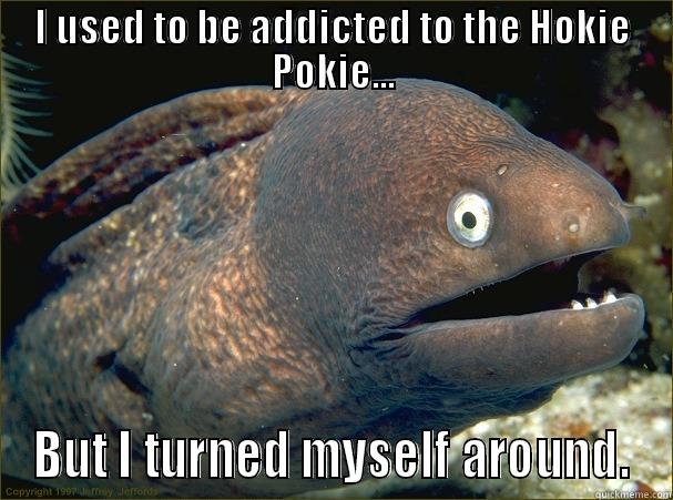 I USED TO BE ADDICTED TO THE HOKIE POKIE... BUT I TURNED MYSELF AROUND. Bad Joke Eel