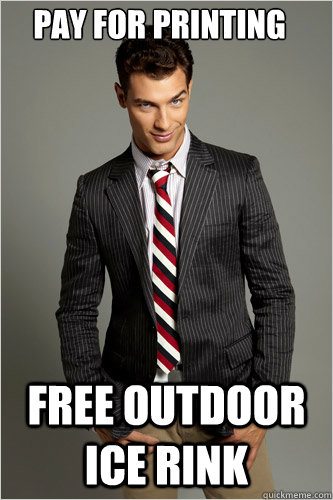 Pay for printing free outdoor ice rink  Hamilton Hypocrite