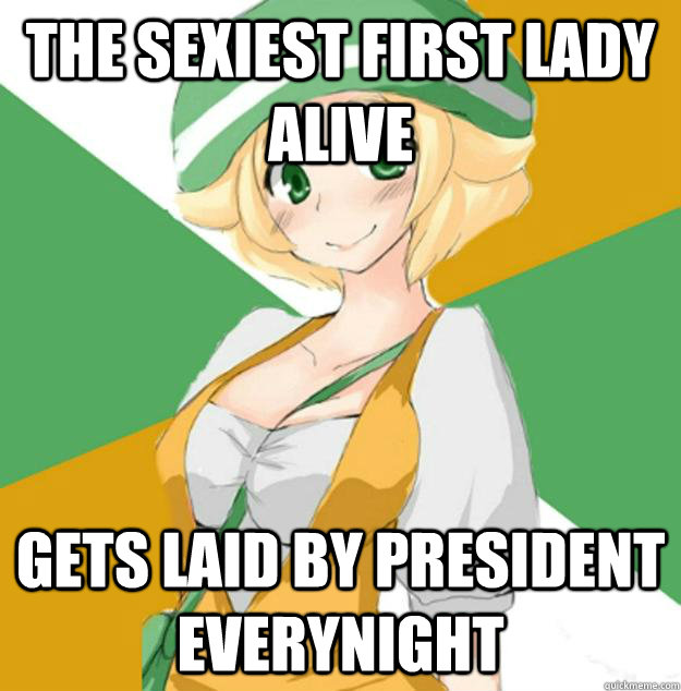 The Sexiest First Lady Alive Gets laid by President everynight - The Sexiest First Lady Alive Gets laid by President everynight  Busty Bianca