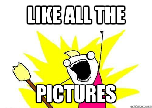 LIKE ALL THE PICTURES  ALL THE