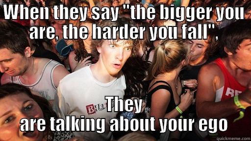 WHEN THEY SAY 