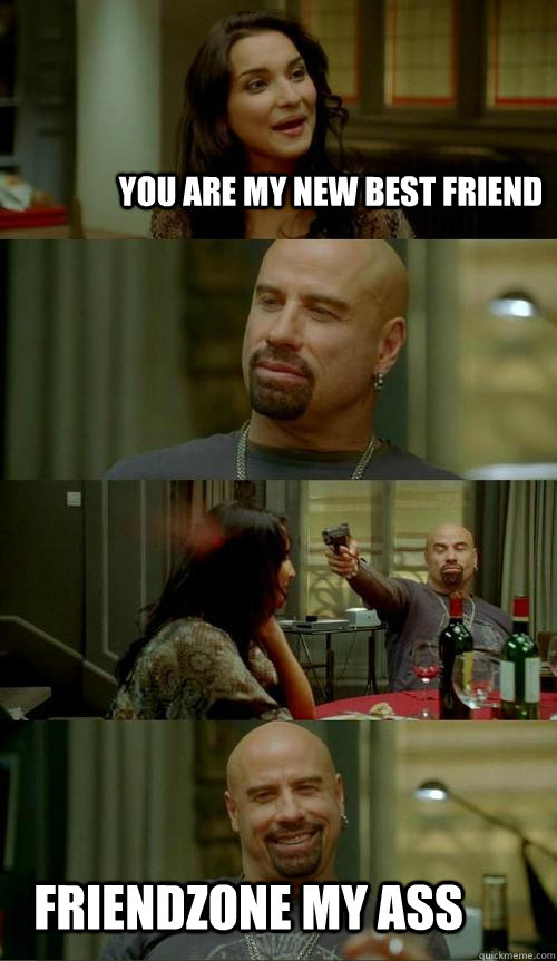 you are my new best friend  friendzone my ass   Skinhead John