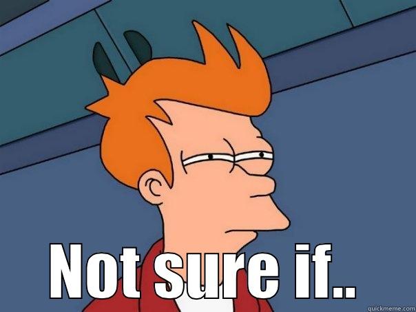  NOT SURE IF.. Futurama Fry