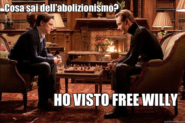 Cosa sai dell'abolizionismo? HO VISTO FREE WILLY - Cosa sai dell'abolizionismo? HO VISTO FREE WILLY  Interessi comuni