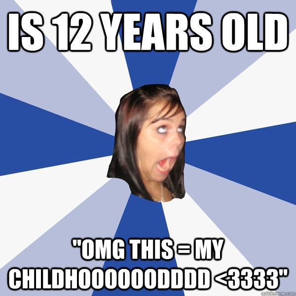 is 12 years old 