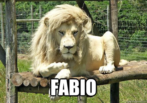   Fabio -   Fabio  Ridiculously Photogenic Lion