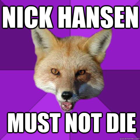 NICK HANSEN Must not die  Forensics Fox