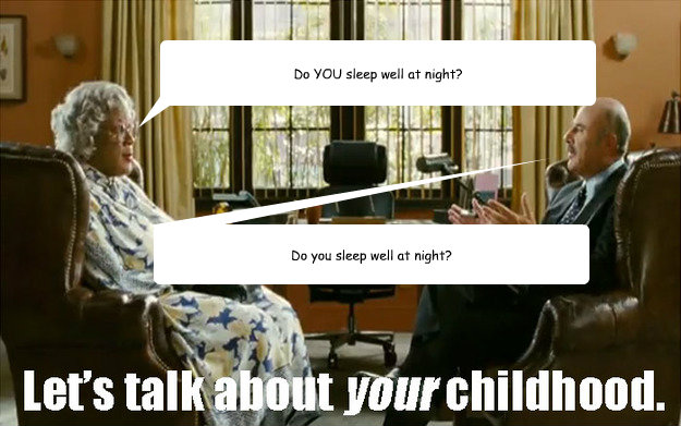 Do you sleep well at night? Do YOU sleep well at night?  Madea