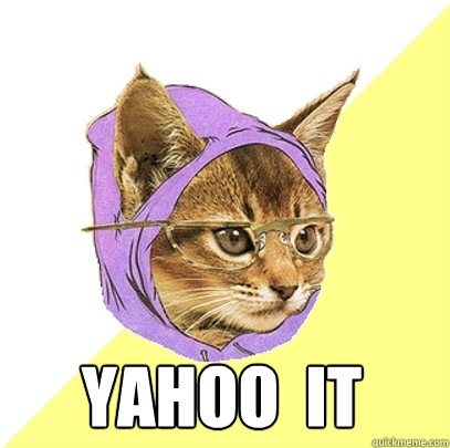  yahoo  it  Hipster Kitty