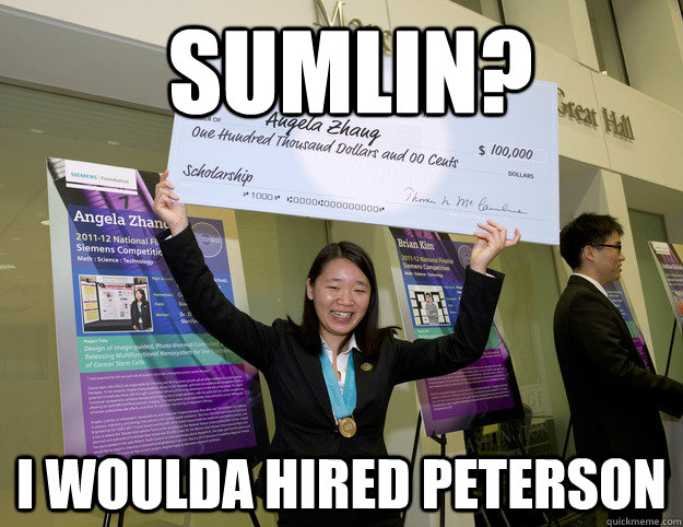  Sumlin? I woulda hired Peterson  