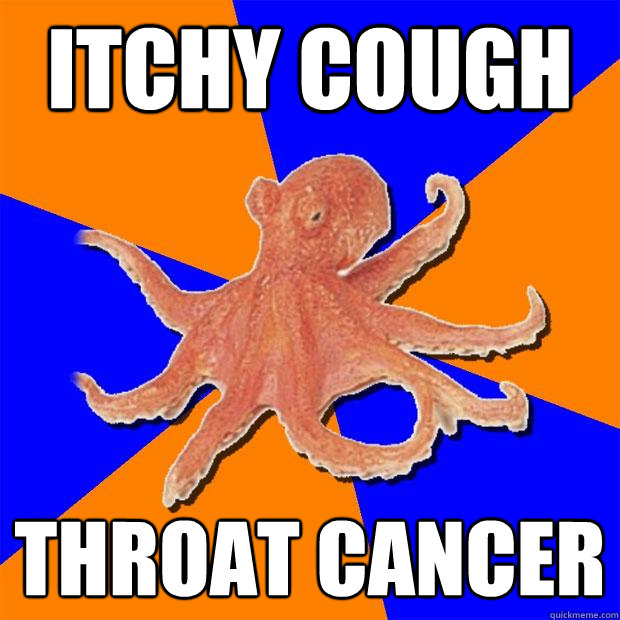 itchy cough throat cancer  Online Diagnosis Octopus