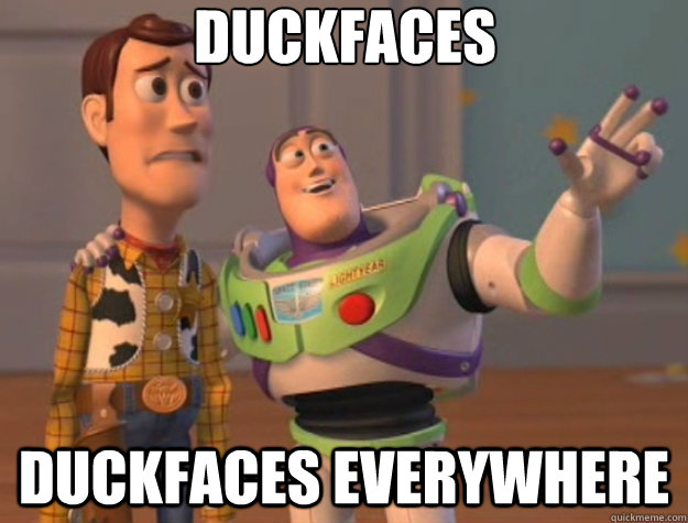 duckfaces duckfaces everywhere  Toy Story