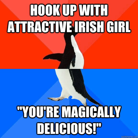 Hook up with attractive Irish girl 