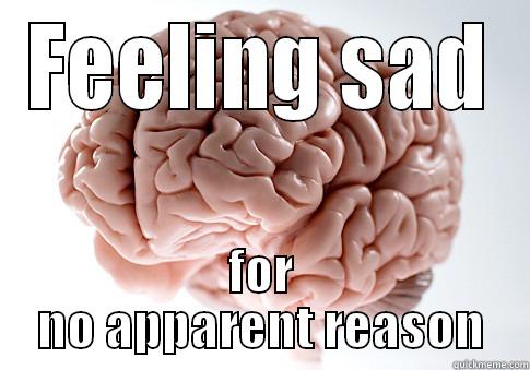 FEELING SAD FOR NO APPARENT REASON Scumbag Brain