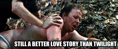 Still a better love story than Twilight   Deliverance Rape Scene
