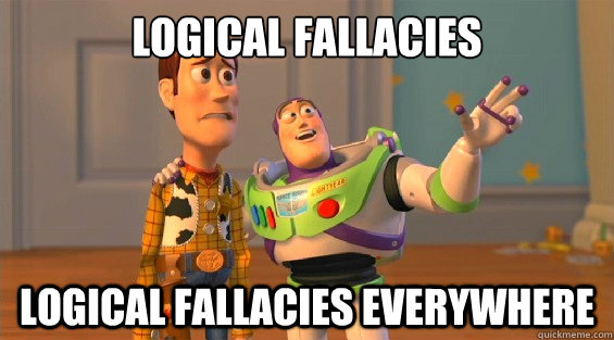 logical fallacies logical fallacies everywhere  