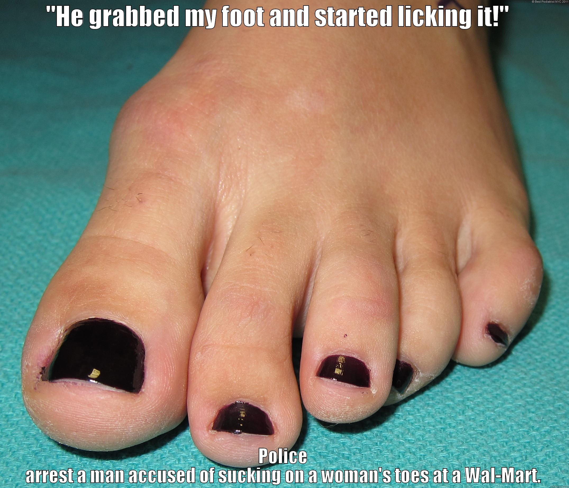 toe sucker foot licker quickmeme