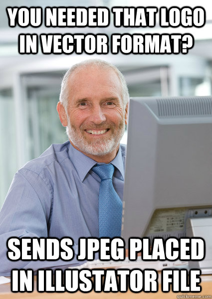 You needed that logo in vector format? Sends jpeg placed in illustator file  